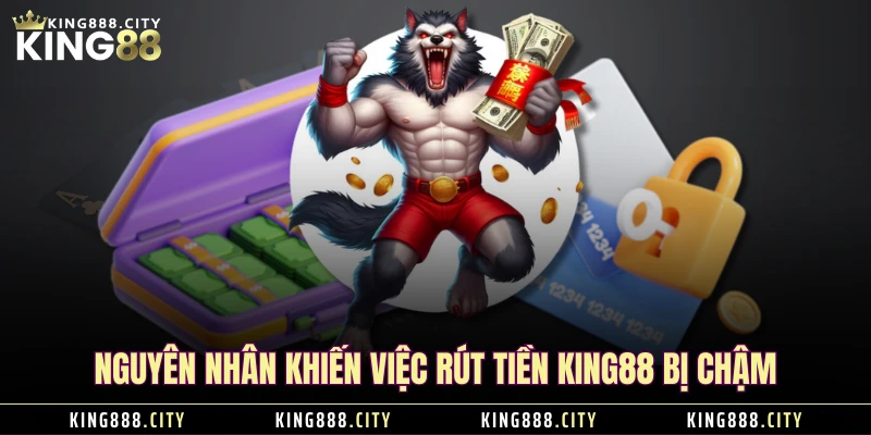 Nguyên nhân khiến việc rút tiền KING88 bị chậm